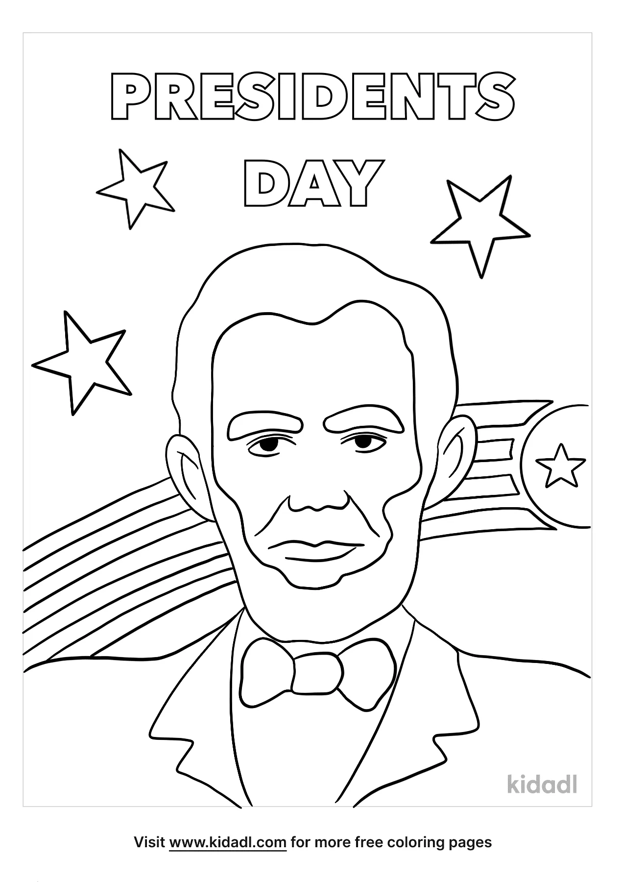 President's Day Coloring Pages for Kids 54