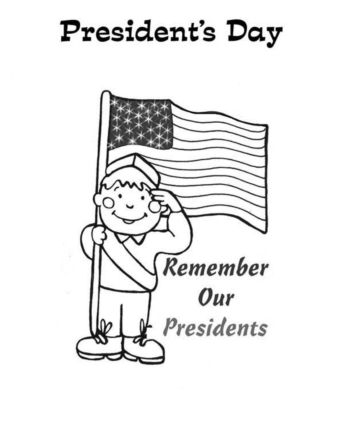 President's Day Coloring Pages for Kids 60