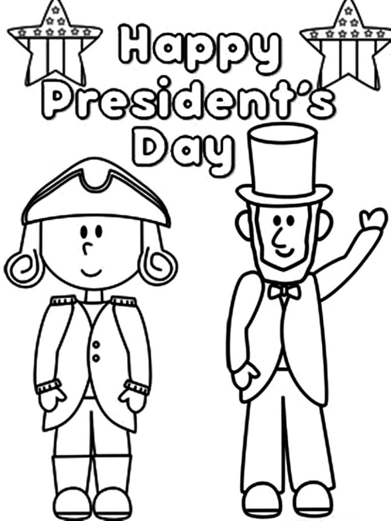 President's Day Coloring Pages for Kids 62