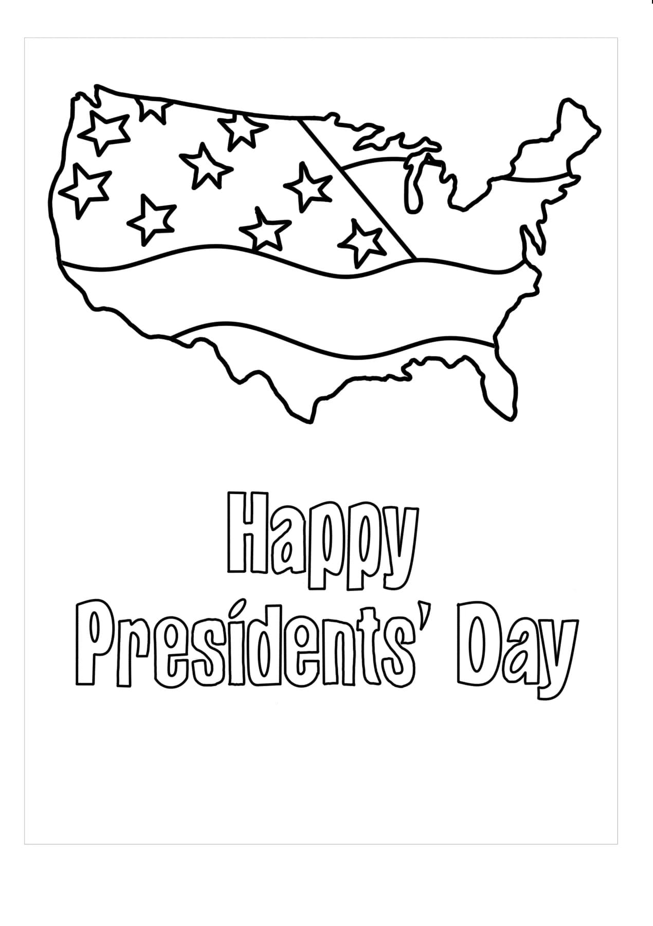 President's Day Coloring Pages for Kids 67
