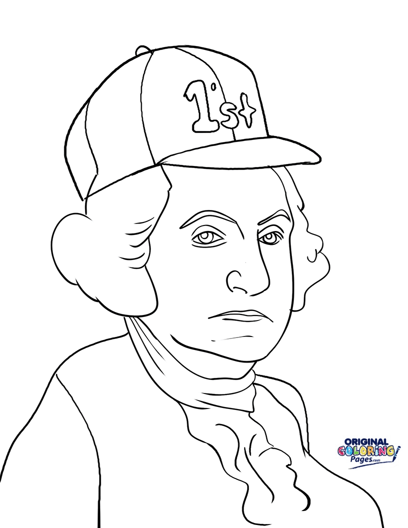 President's Day Coloring Pages for Kids 68