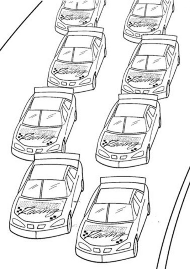 Race Car Coloring Pages FREE Printable 105