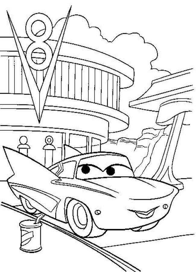 Race Car Coloring Pages FREE Printable 16