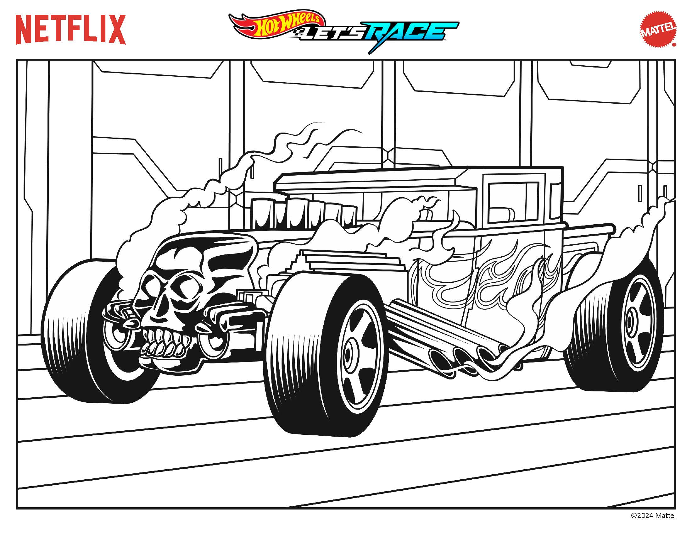 Race Car Coloring Pages FREE Printable 19