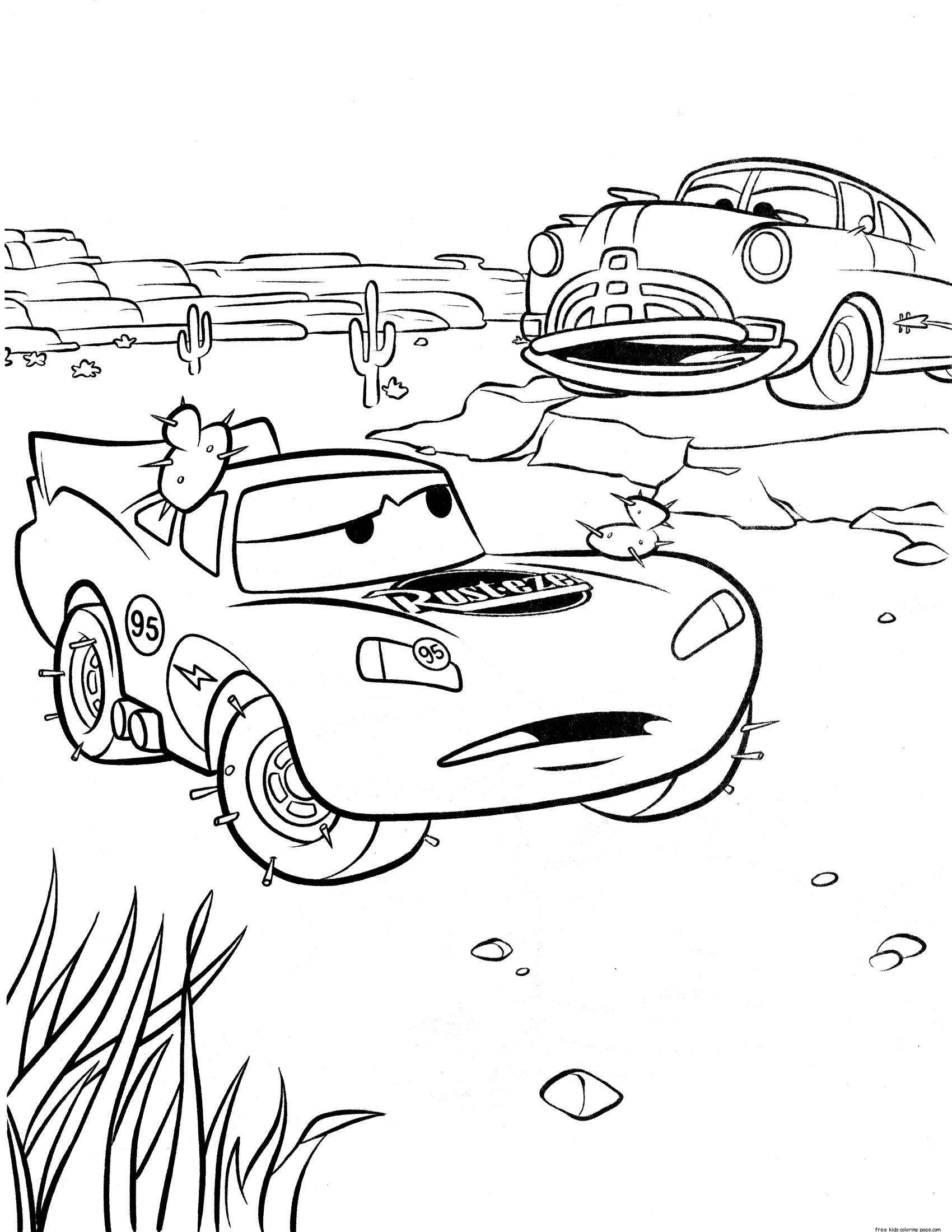 Race Car Coloring Pages FREE Printable 25