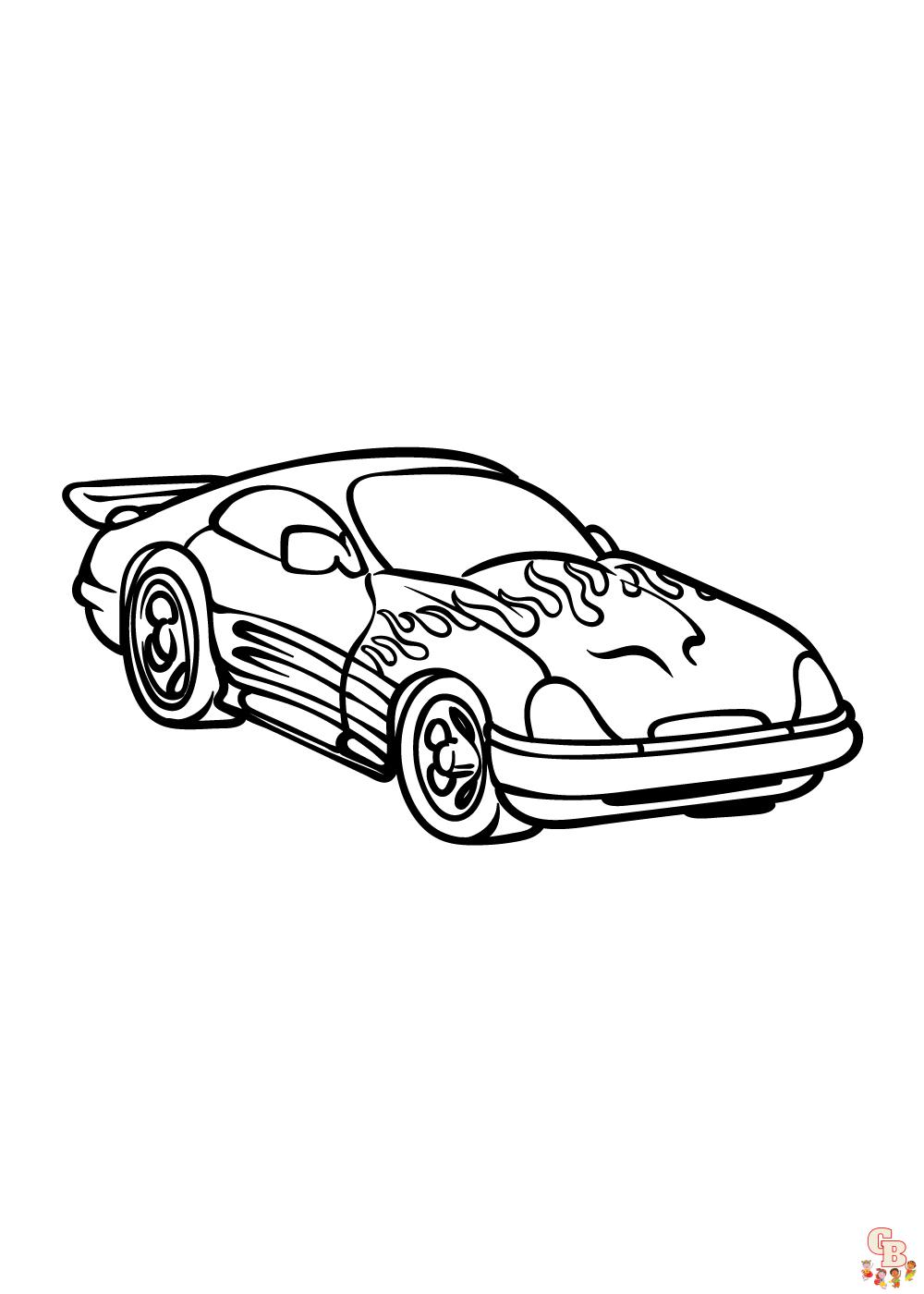 Race Car Coloring Pages FREE Printable 27