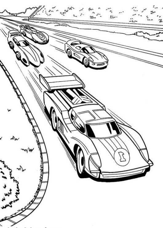 Race Car Coloring Pages FREE Printable 29