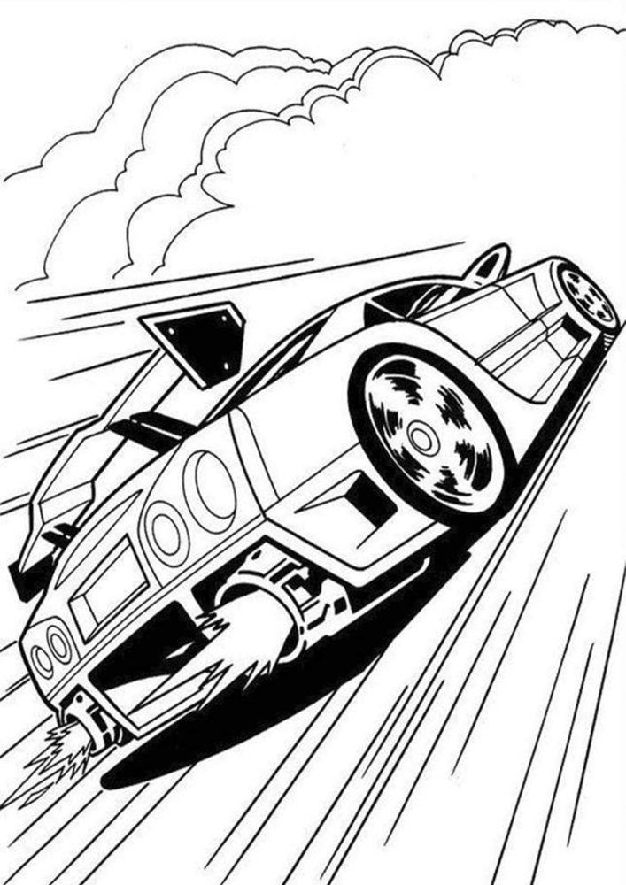 Race Car Coloring Pages FREE Printable 39