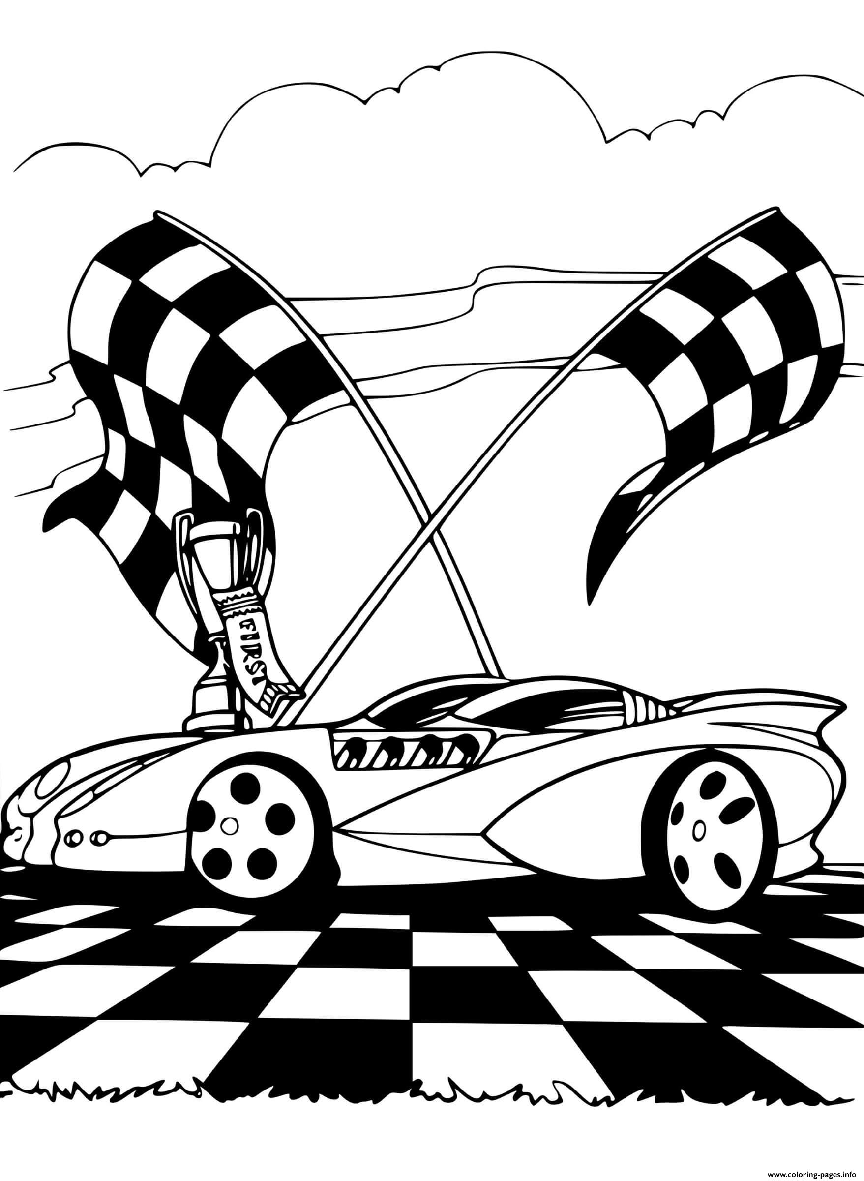 Race Car Coloring Pages FREE Printable 40