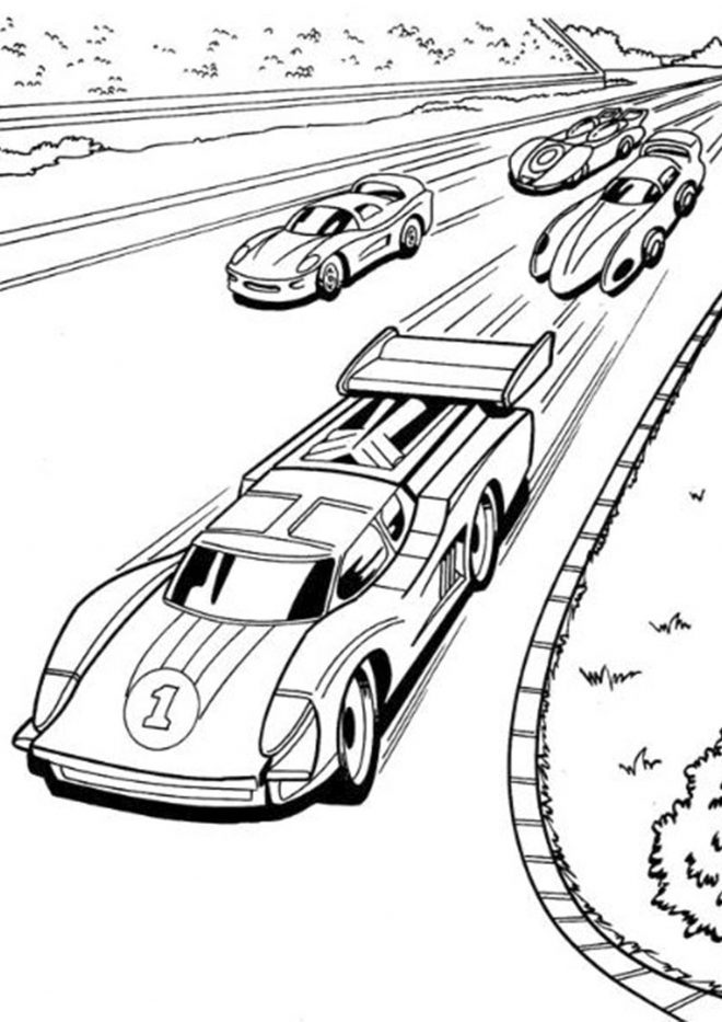 Race Car Coloring Pages FREE Printable 47