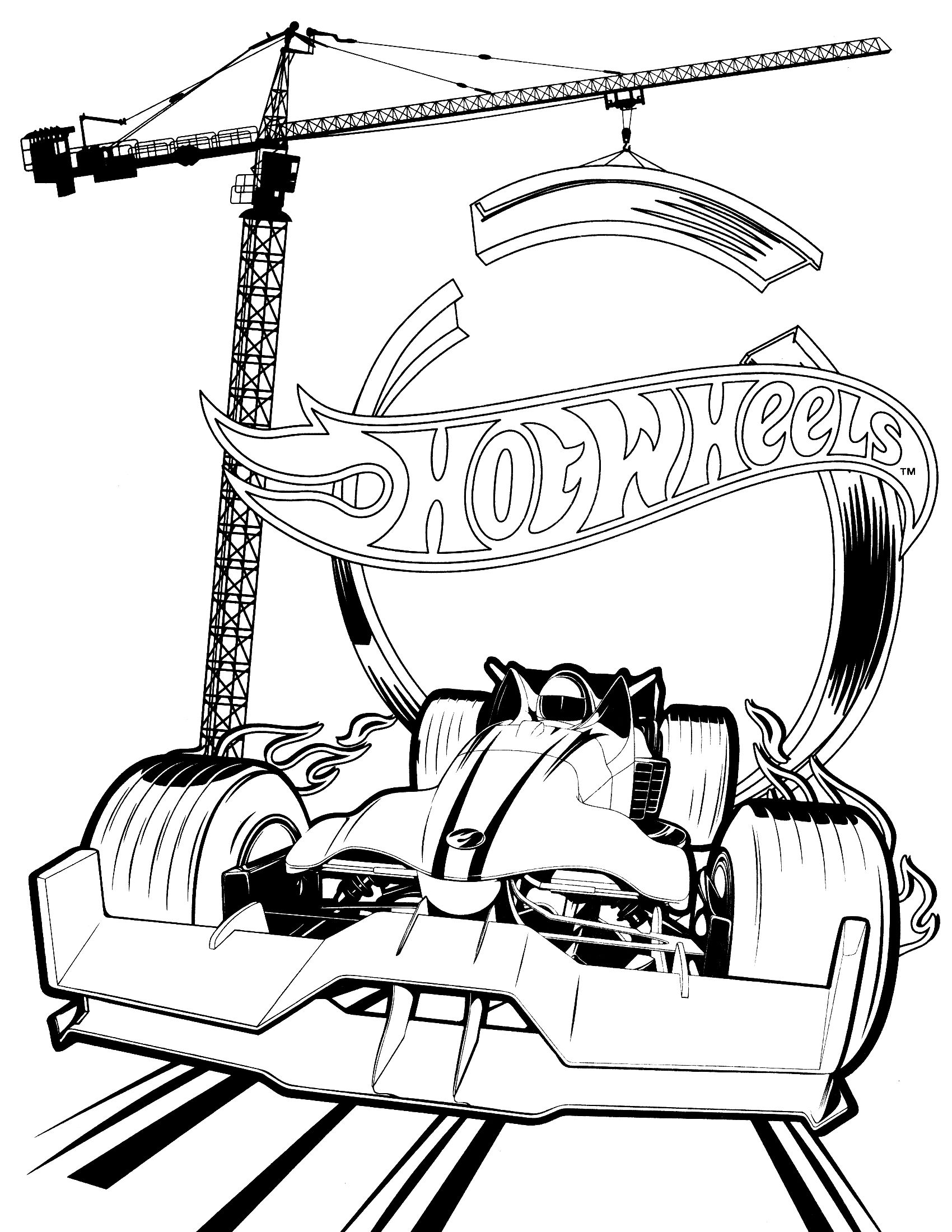 Race Car Coloring Pages FREE Printable 49