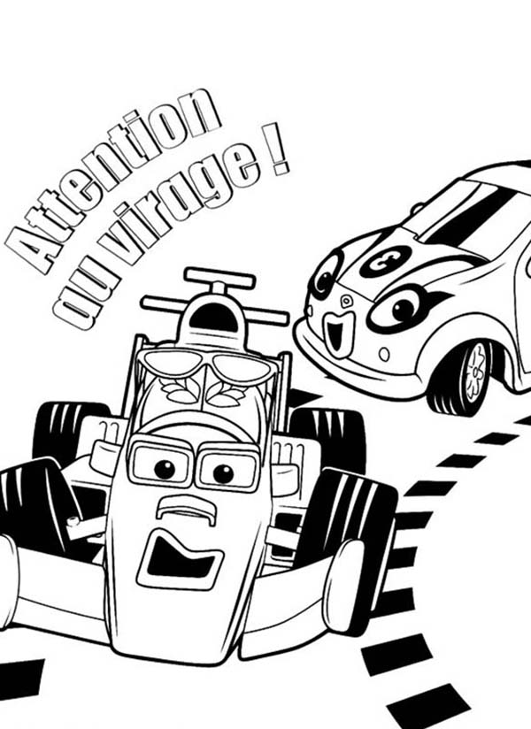 Race Car Coloring Pages FREE Printable 5