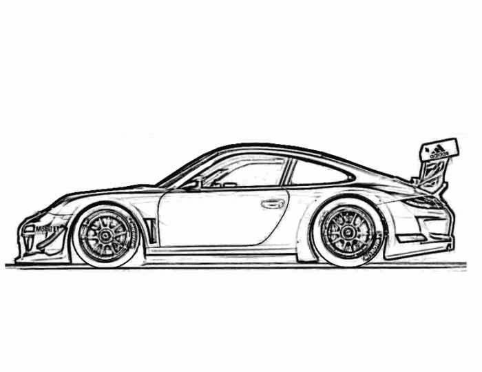 Race Car Coloring Pages FREE Printable 76