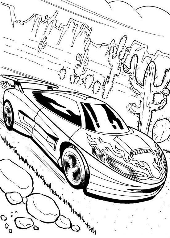 Race Car Coloring Pages FREE Printable 77