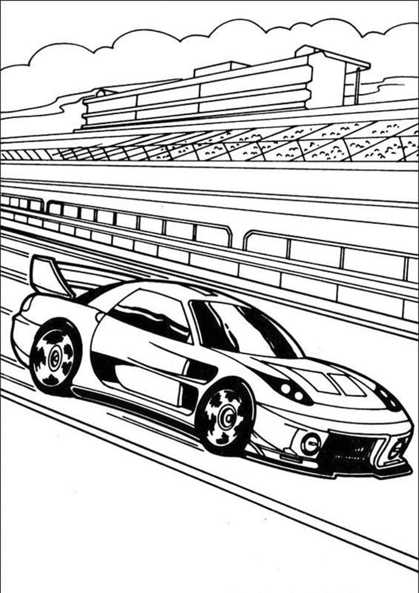 Race Car Coloring Pages FREE Printable 83