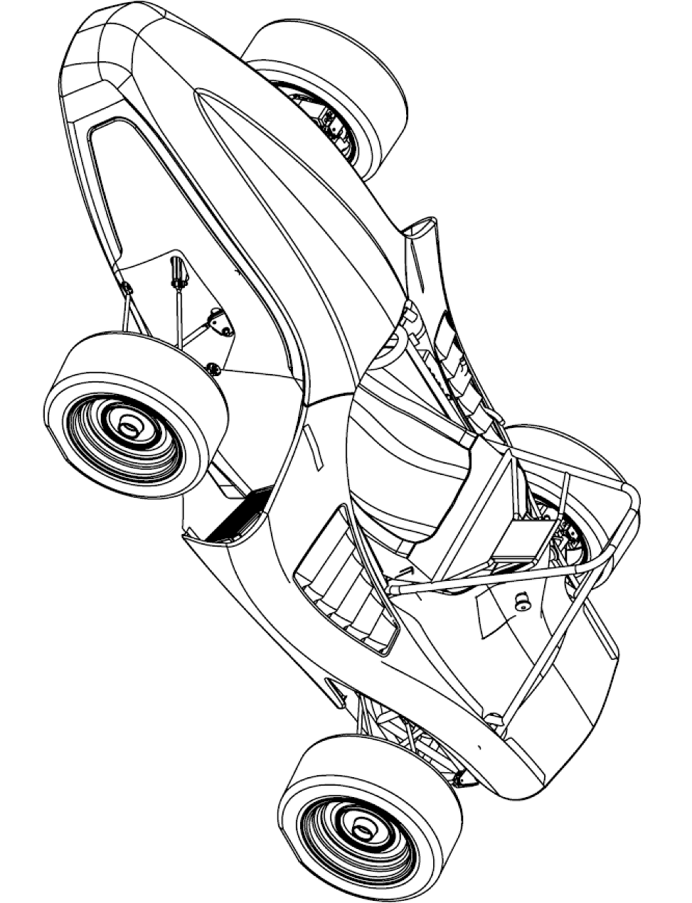 Race Car Coloring Pages FREE Printable 96