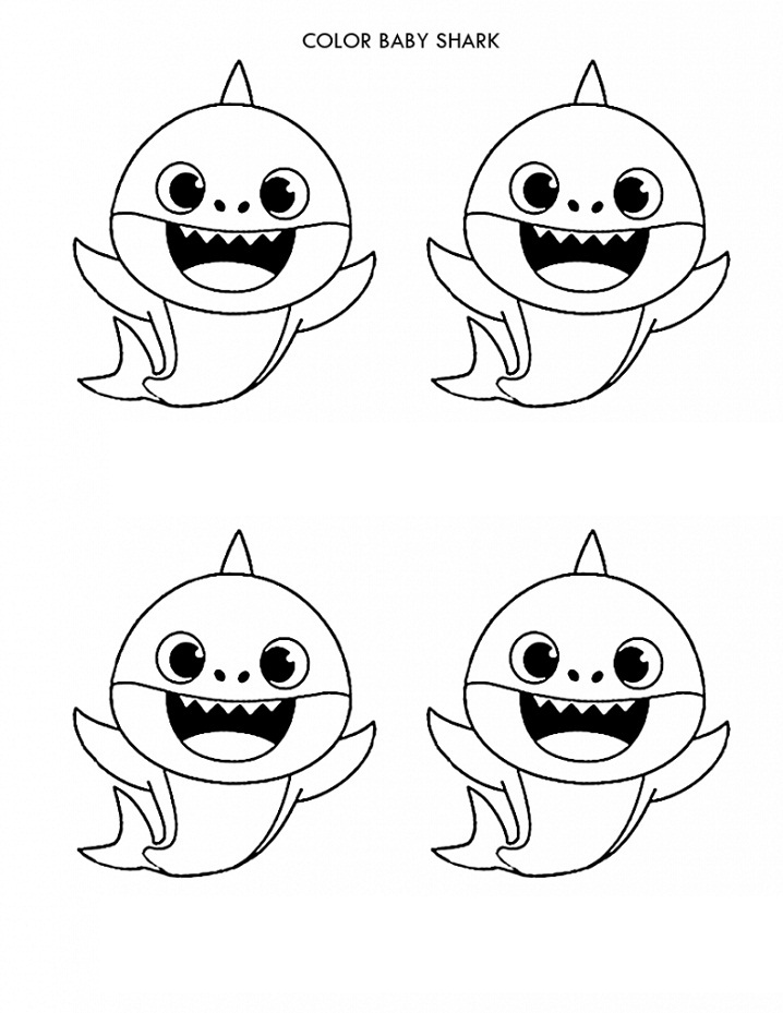 Shark Coloring Pages for Adults Printables 18