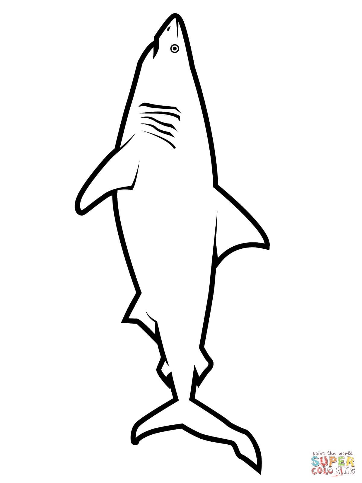 Shark Coloring Pages for Adults Printables 23