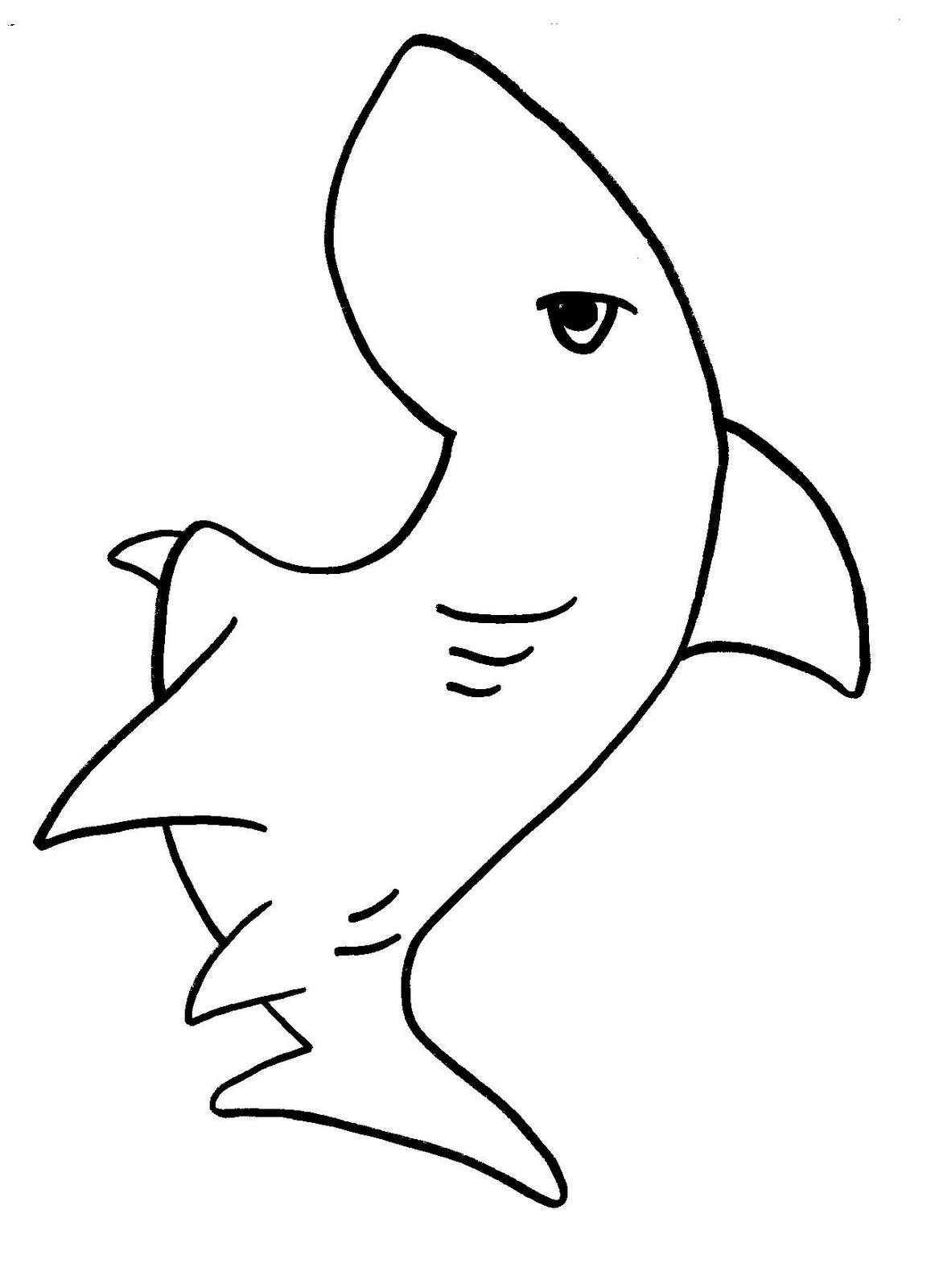 Shark Coloring Pages for Adults Printables 55