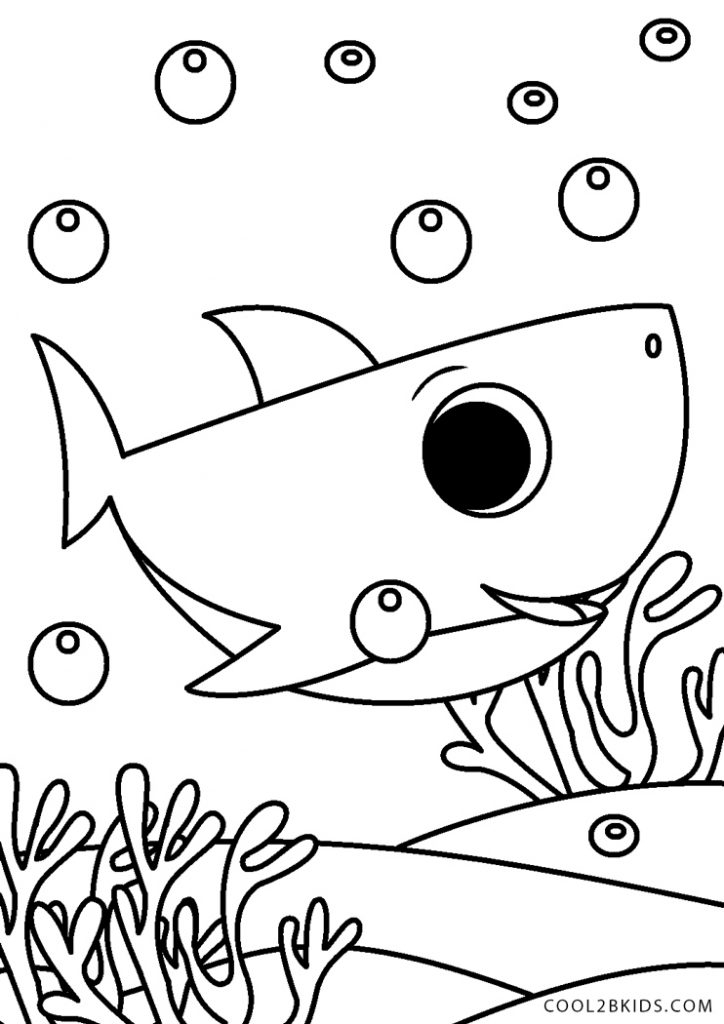 Shark Coloring Pages for Adults Printables 88