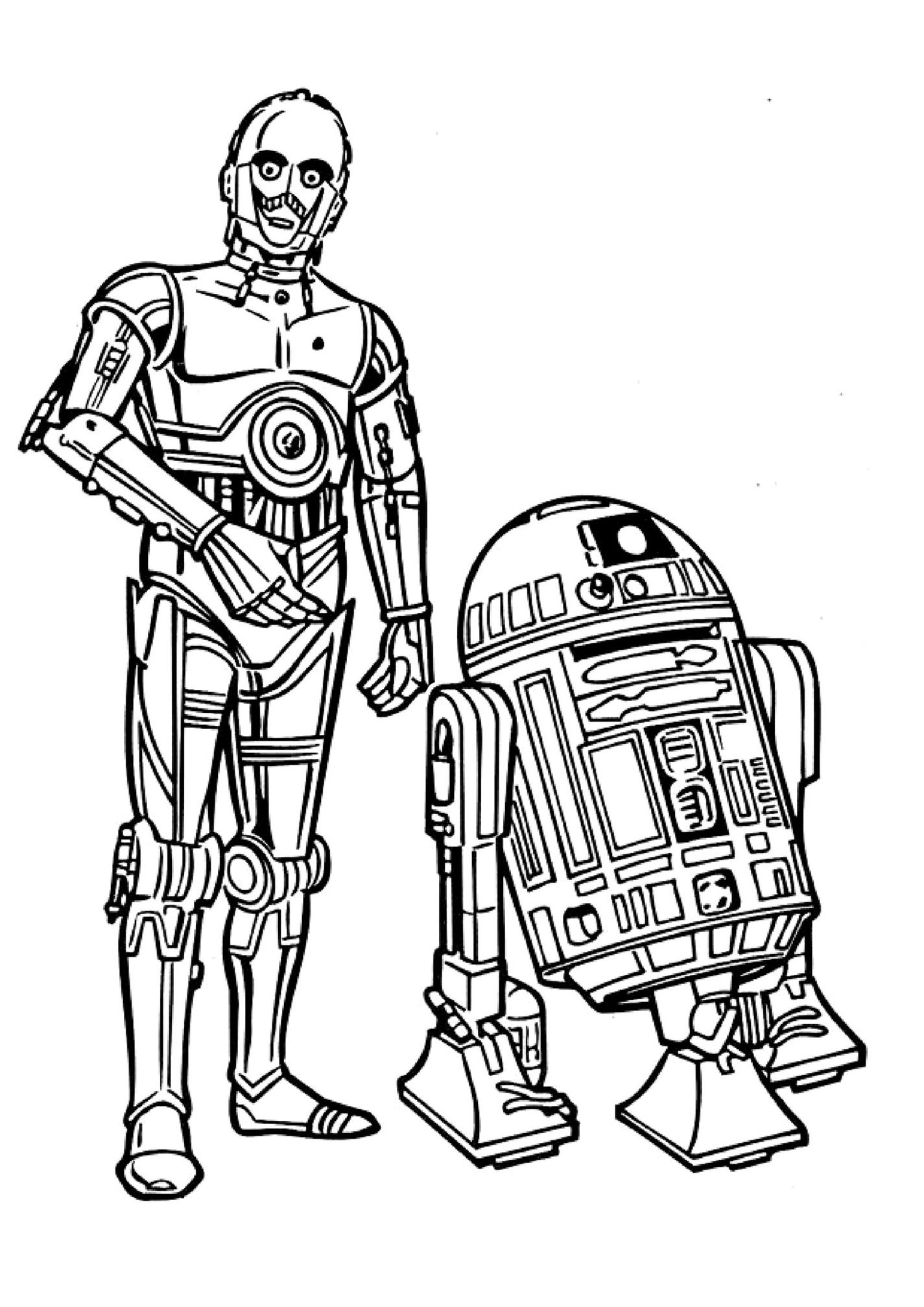 Star Wars Coloring Pages Printables FREE 10