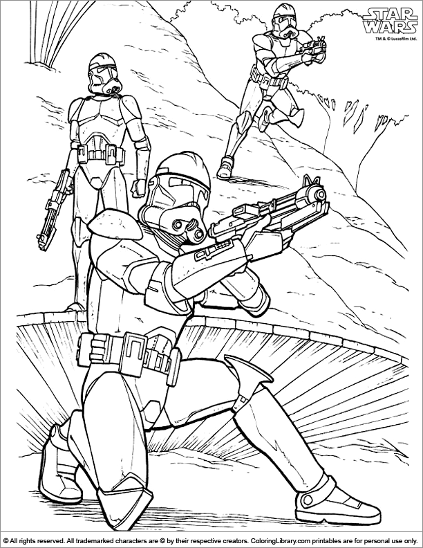 Star Wars Coloring Pages Printables FREE 129