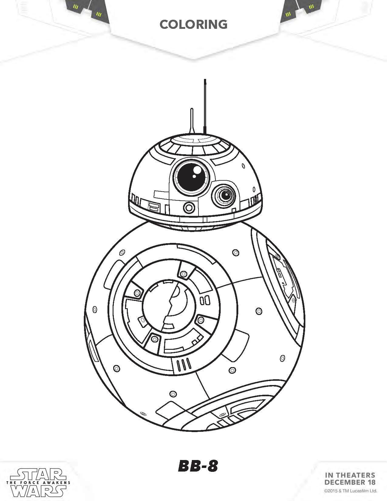 Star Wars Coloring Pages Printables FREE 21