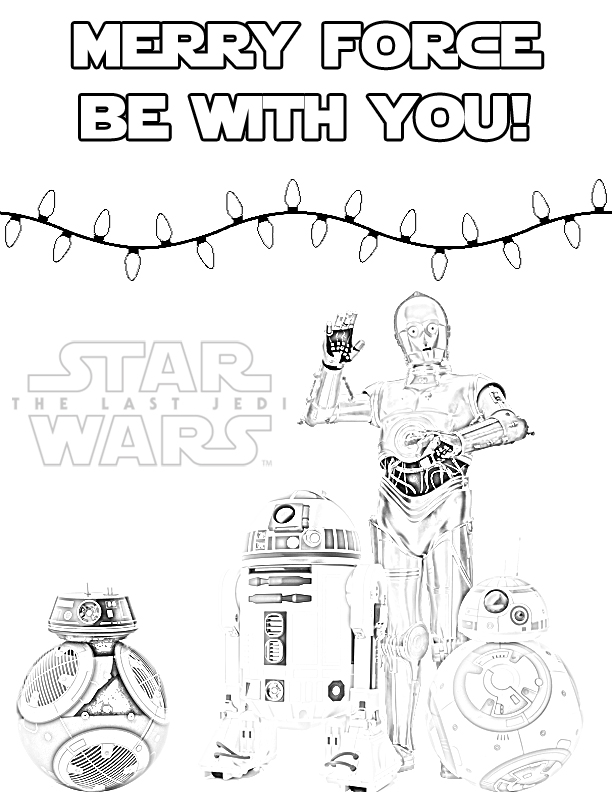 Star Wars Coloring Pages Printables FREE 36