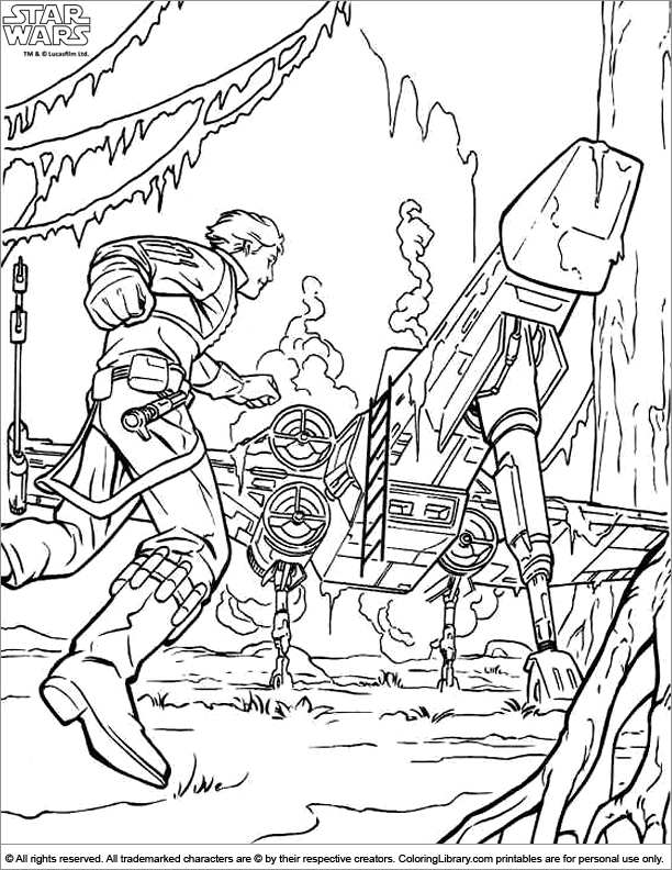 Star Wars Coloring Pages Printables FREE 52