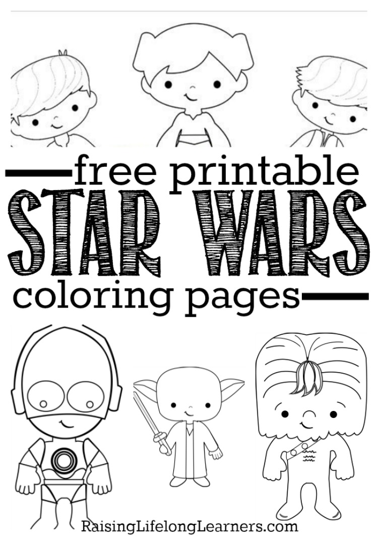 Star Wars Coloring Pages Printables FREE 82