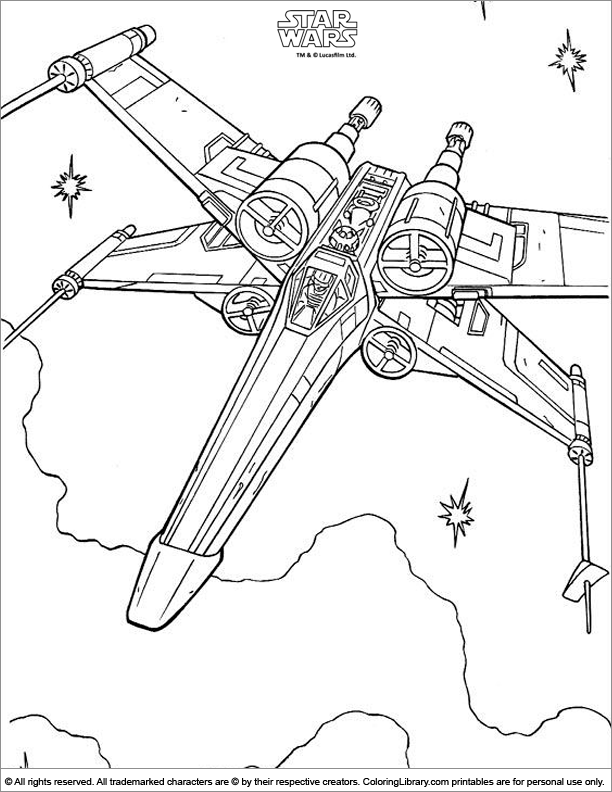 Star Wars Coloring Pages Printables FREE 9