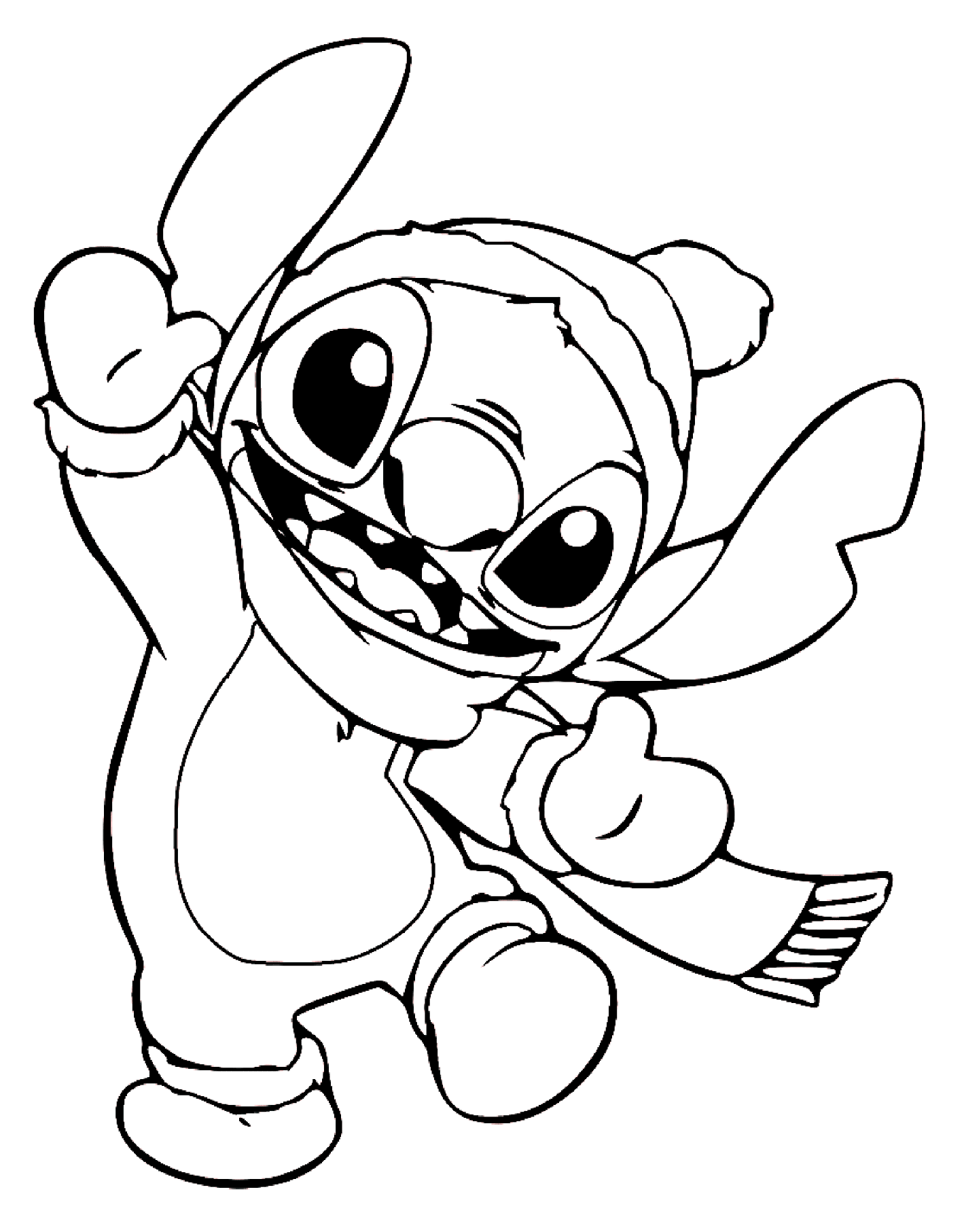 Stitch And Angel Coloring Pages FREE Printable 109