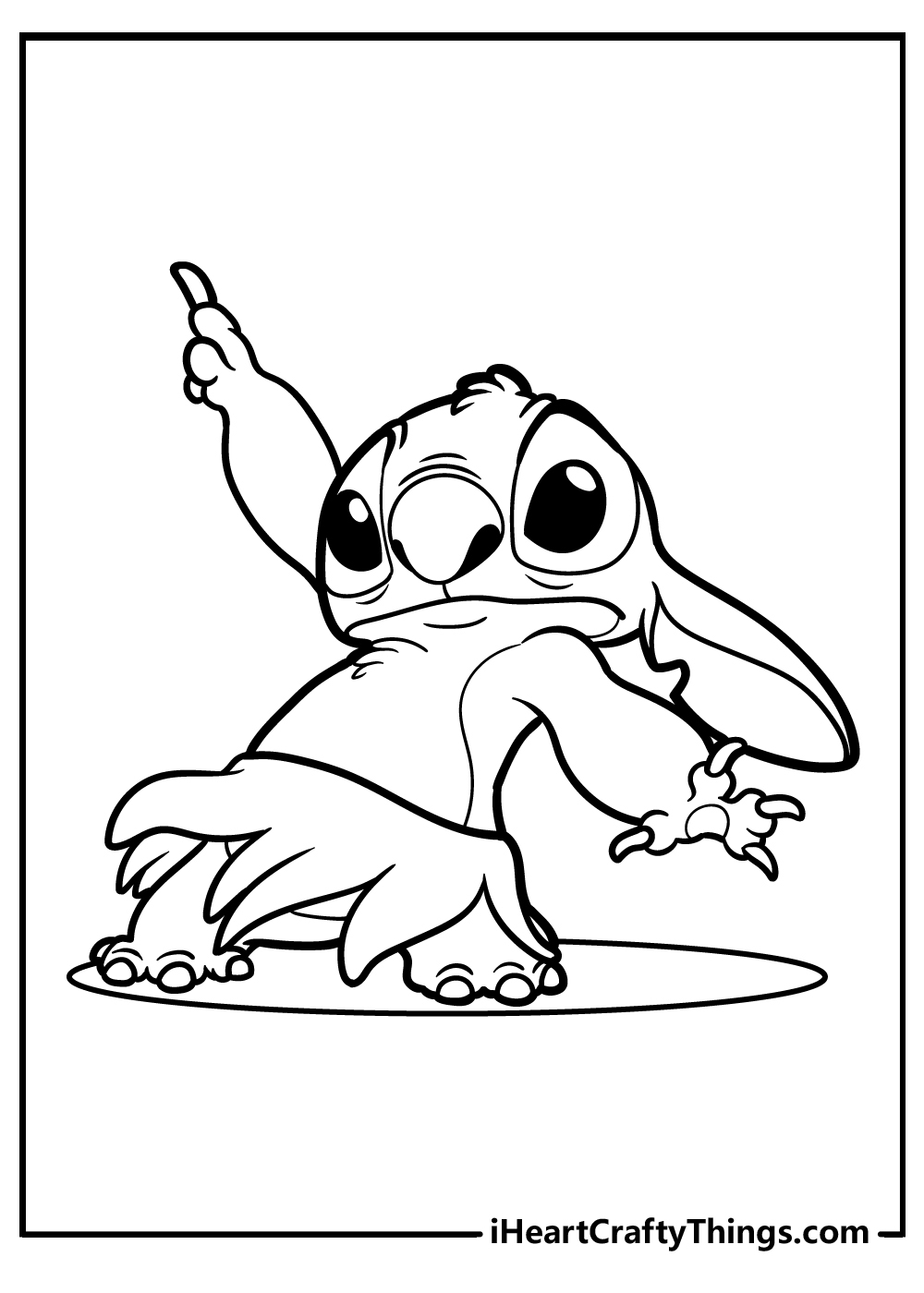 Stitch And Angel Coloring Pages FREE Printable 17