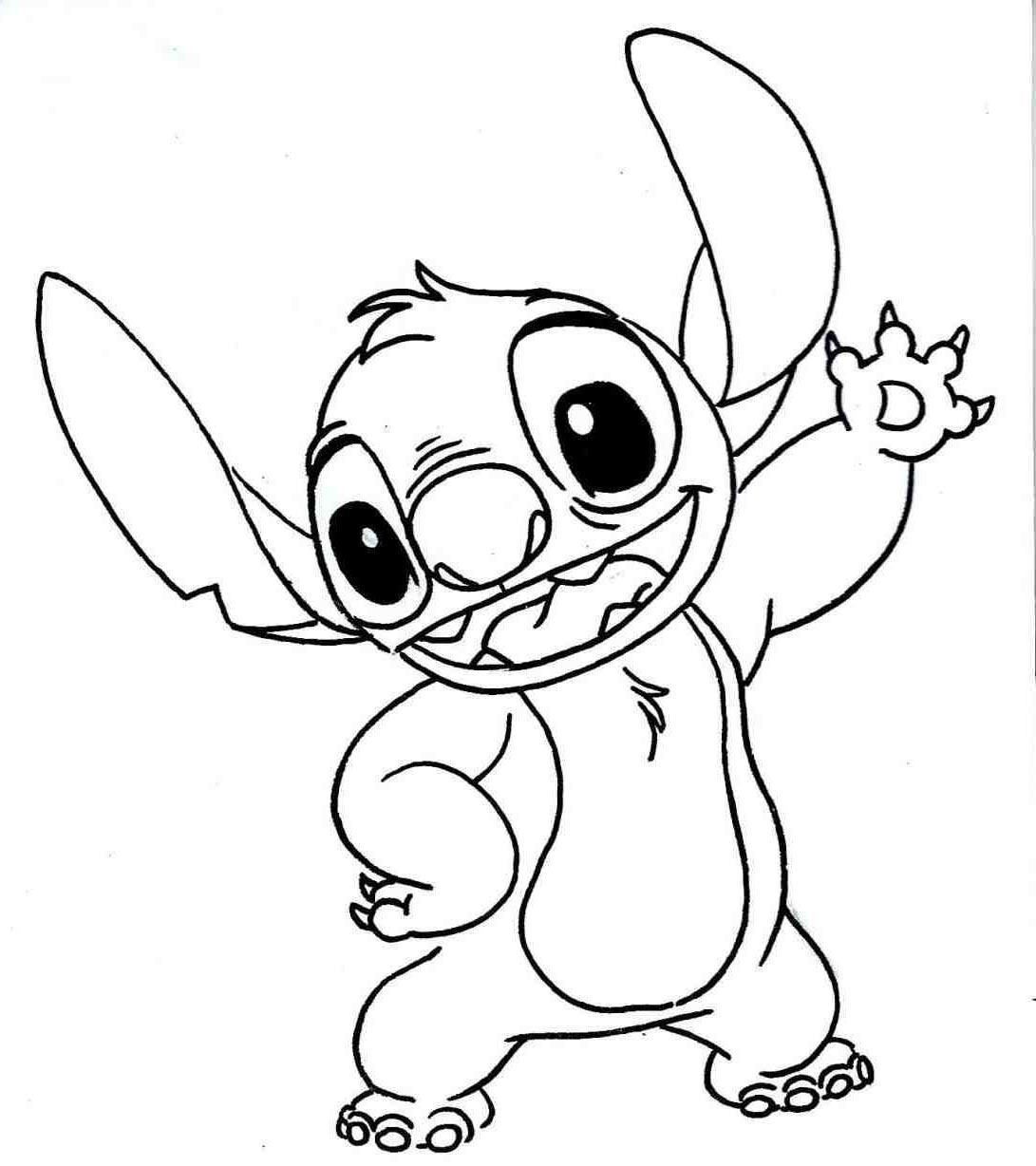 Stitch And Angel Coloring Pages FREE Printable 28