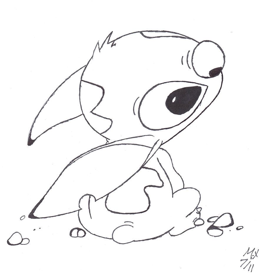 Stitch And Angel Coloring Pages FREE Printable 39