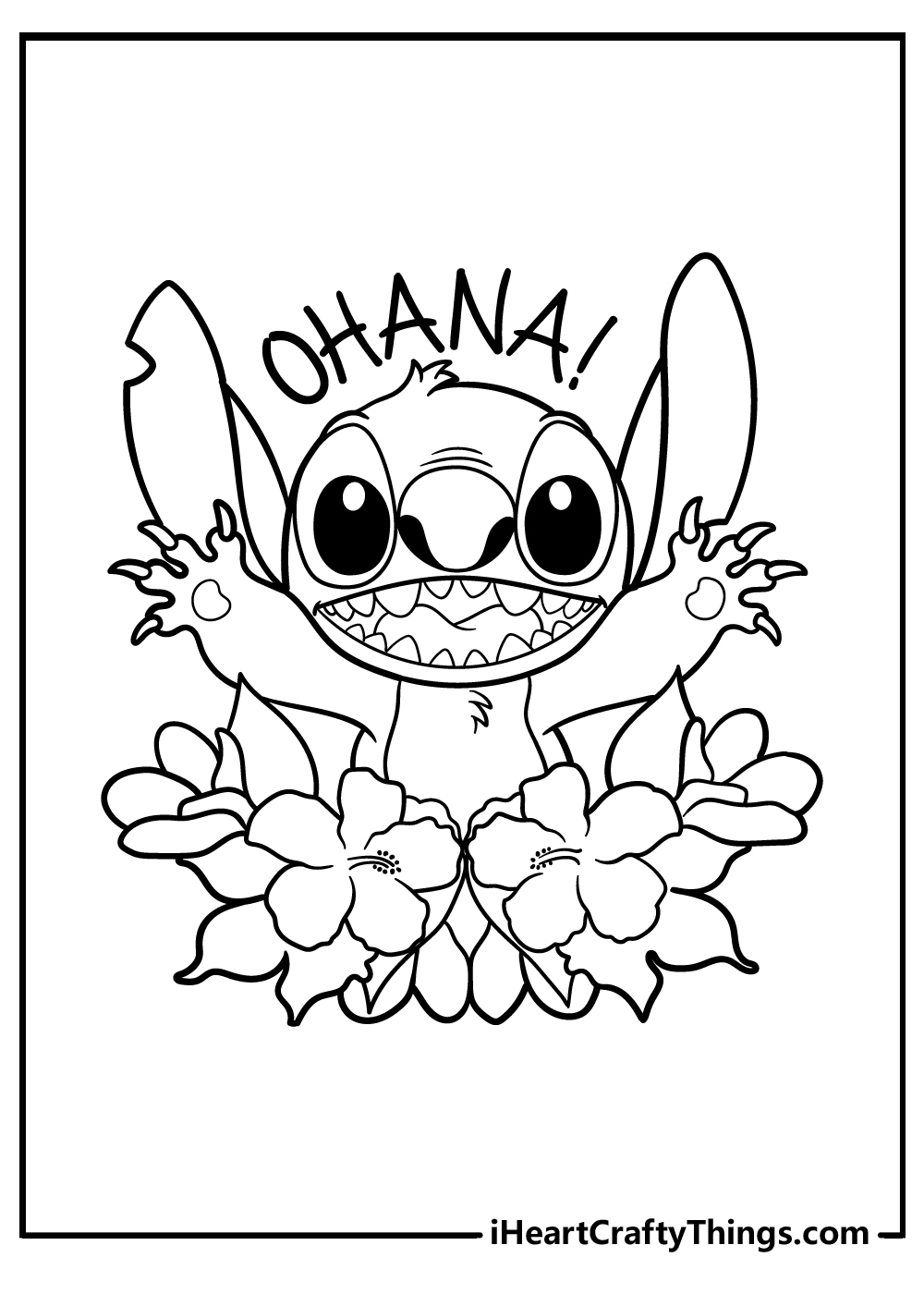 Stitch And Angel Coloring Pages FREE Printable 8