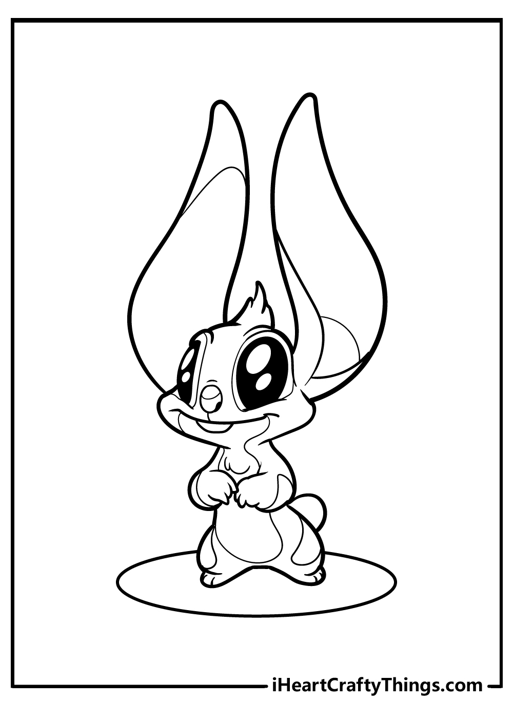 Stitch And Angel Coloring Pages FREE Printable 84