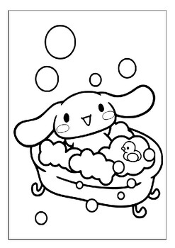 100+ Cinnamoroll Kawaii Sanrio Coloring Pages You'll Love 106