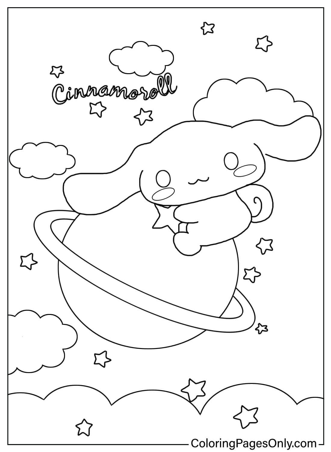 100+ Cinnamoroll Kawaii Sanrio Coloring Pages You'll Love 107