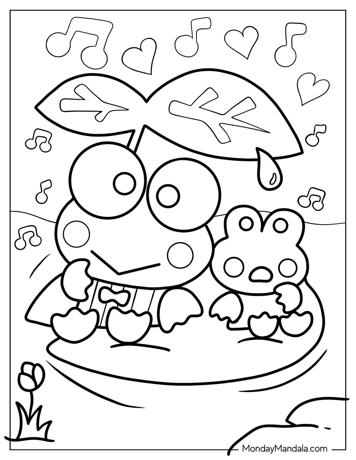 100+ Cinnamoroll Kawaii Sanrio Coloring Pages You'll Love 129