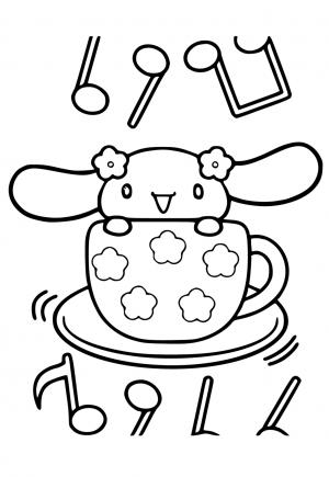 100+ Cinnamoroll Kawaii Sanrio Coloring Pages You'll Love 31