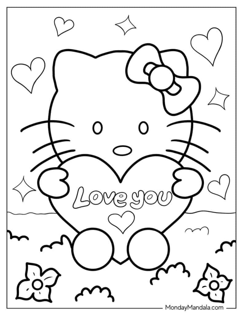 100+ Cinnamoroll Kawaii Sanrio Coloring Pages You'll Love 45