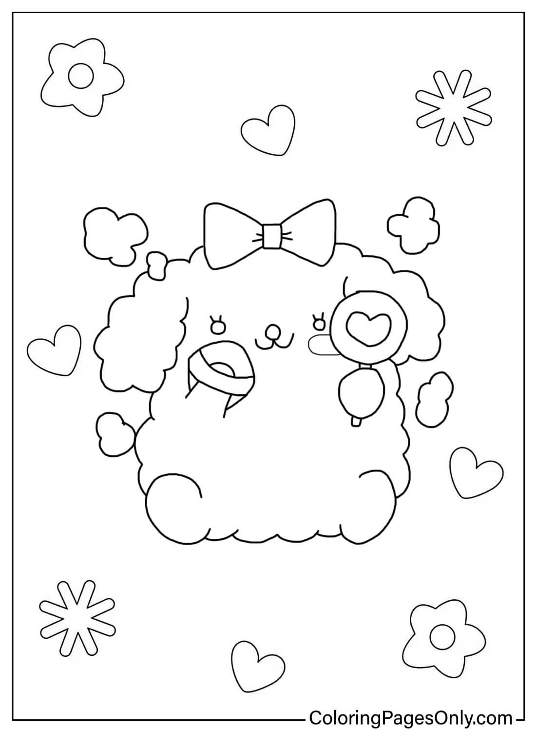 100+ Cinnamoroll Kawaii Sanrio Coloring Pages You'll Love 46