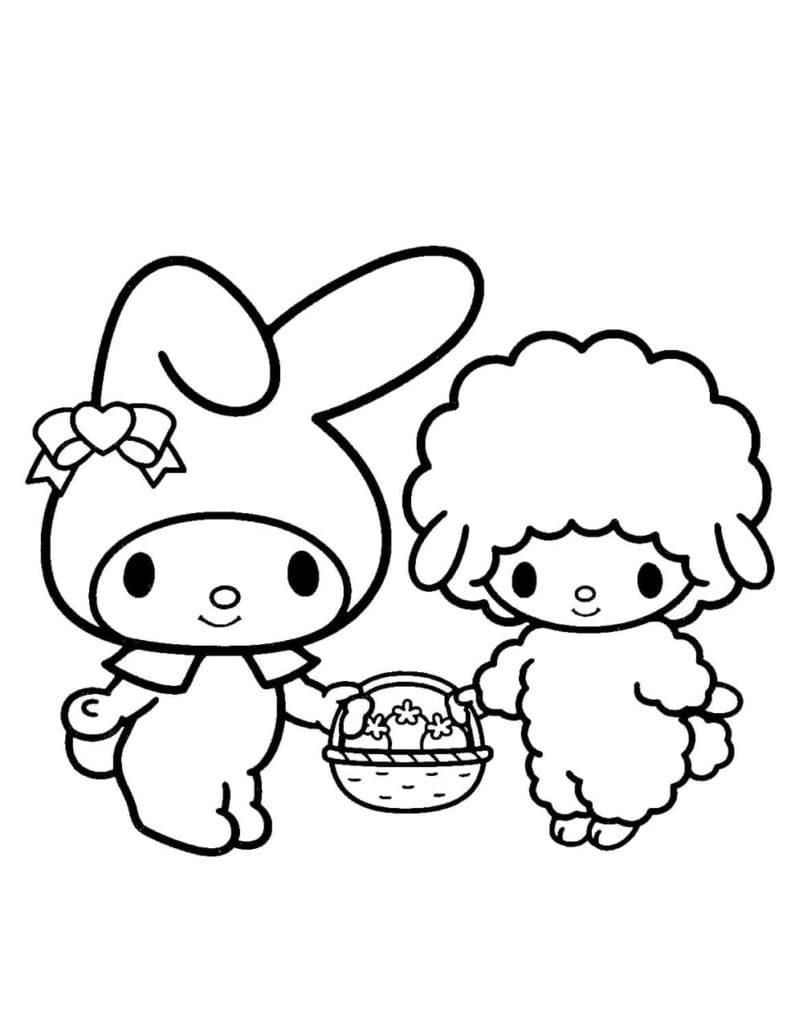 100+ Cinnamoroll Kawaii Sanrio Coloring Pages You'll Love 51