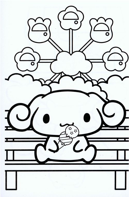 100+ Cinnamoroll Kawaii Sanrio Coloring Pages You'll Love 74