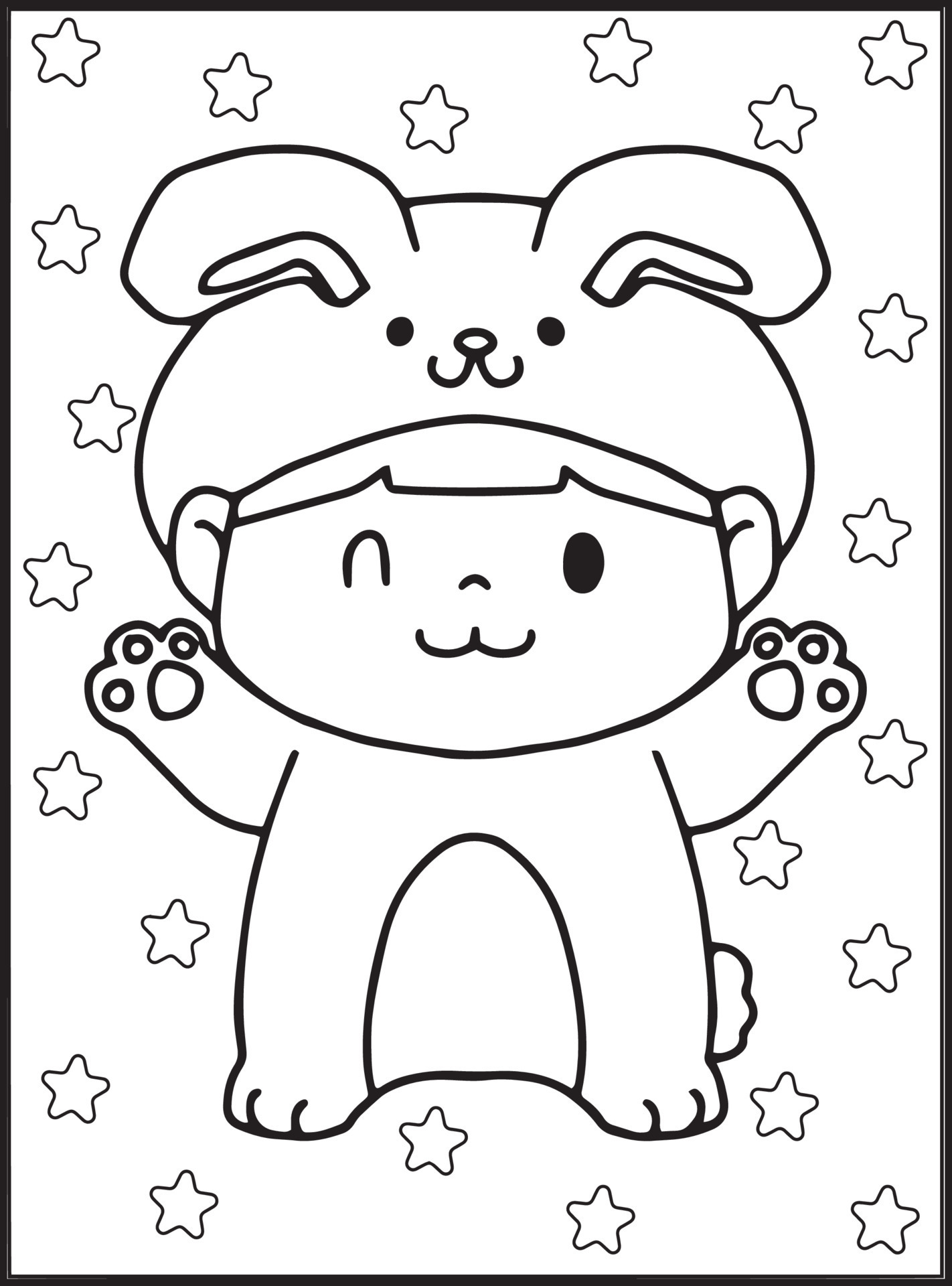 100+ Cinnamoroll Kawaii Sanrio Coloring Pages You'll Love 77