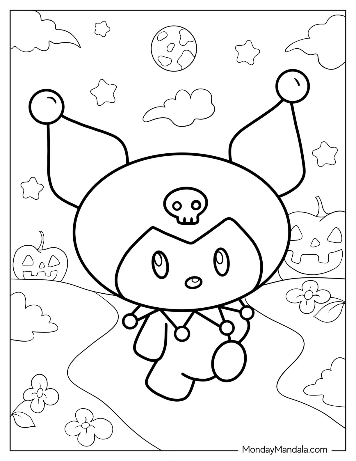 100+ Cinnamoroll Kawaii Sanrio Coloring Pages You'll Love 89