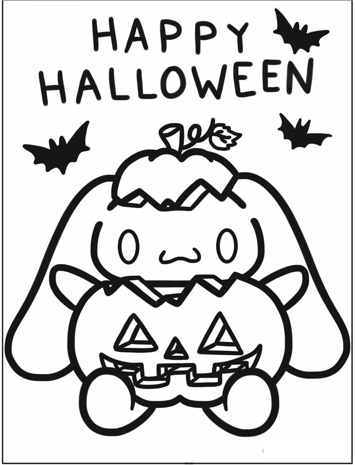 100+ Cinnamoroll Kawaii Sanrio Coloring Pages You'll Love 91