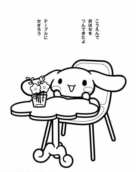100+ Cinnamoroll Kawaii Sanrio Coloring Pages You'll Love 97