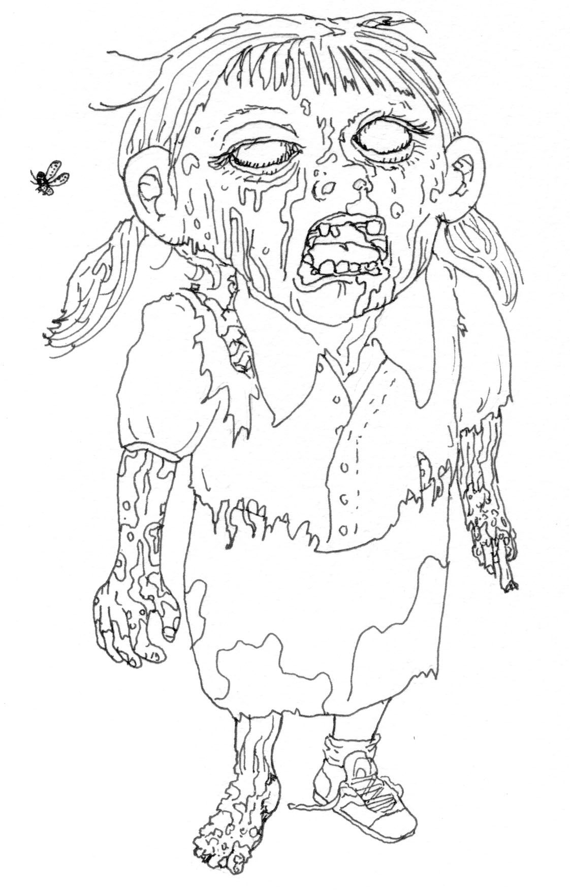 150+ Creepy Gothic Coloring Pages 130